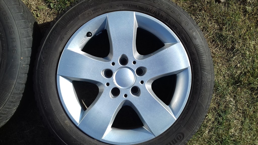  5x112 lyukosztású 7,5JJ 16" használt alufelni Mercedes - Audi Vw Skoda Seat 4. kép