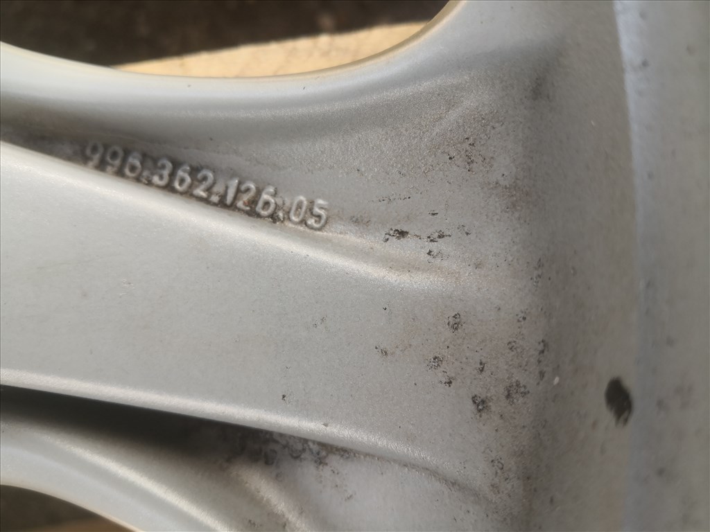 Porsche 17-es kétszéles gyári alufelnik 5x130 8. kép