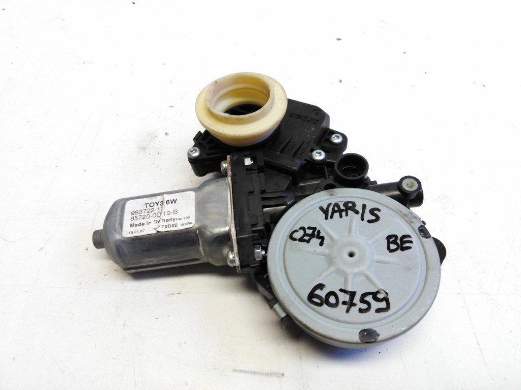 Toyota Yaris (XP90) bal elsõ ablakemelõ motor 857020F010 983712100 2. kép