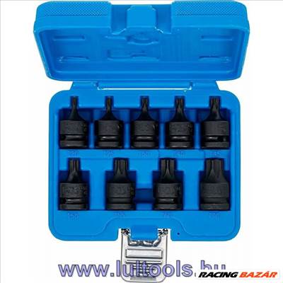 Torx légkulcsfej készlet T20-T70