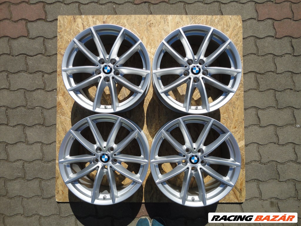 Új" 18-as gyári 5 x 112-es BMW szenzoros alufelni eladó 1. kép