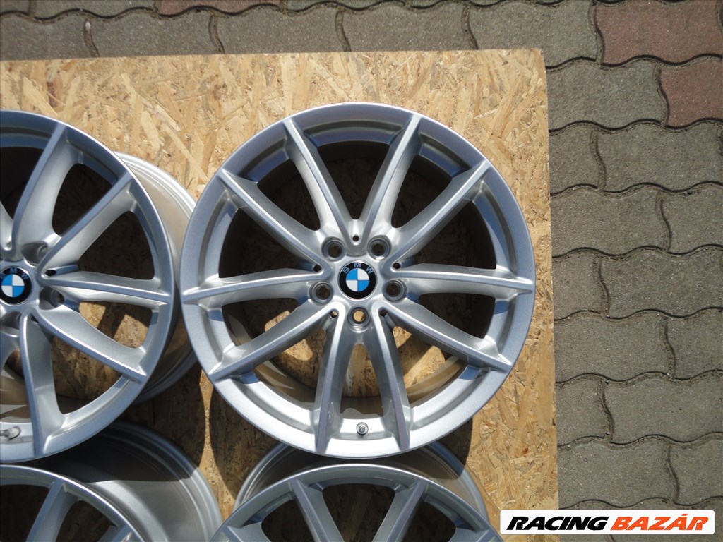 Új" 18-as gyári 5 x 112-es BMW szenzoros alufelni eladó 4. kép