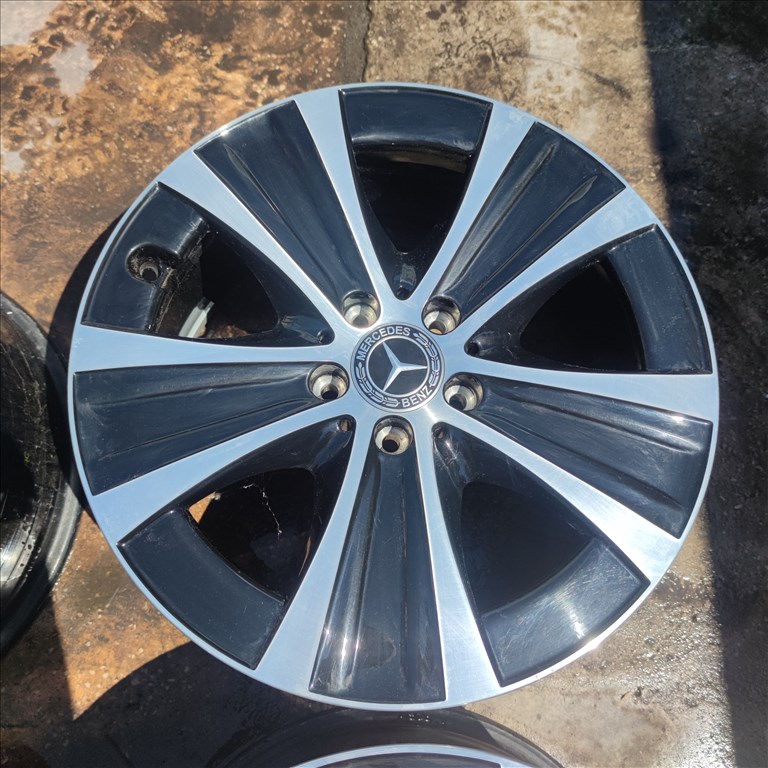 5x112 18 Gyári Merci polír alufelni 130000ft a 4db/149/ 1. kép