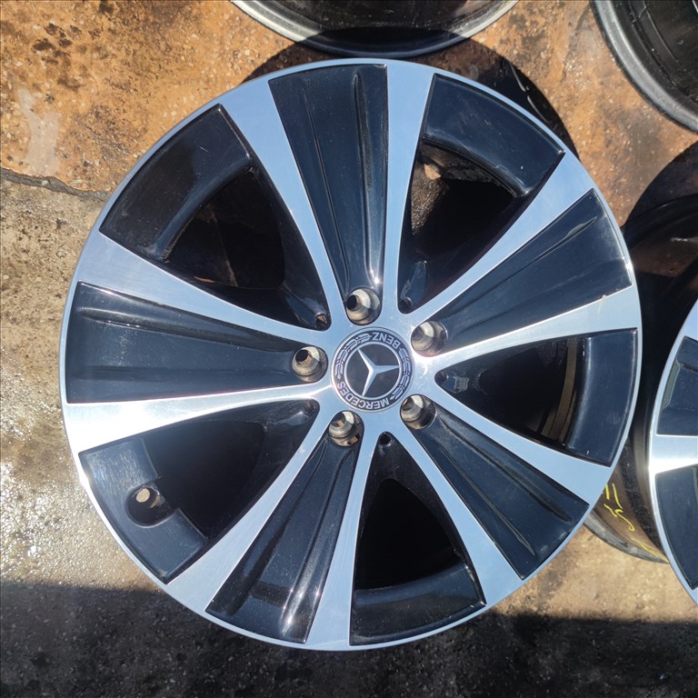 5x112 18 Gyári Merci polír alufelni 130000ft a 4db/149/ 2. kép