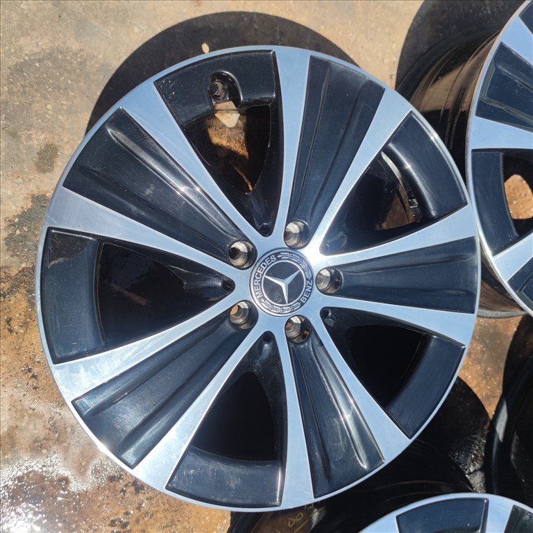 5x112 18 Gyári Merci polír alufelni 130000ft a 4db/149/ 3. kép