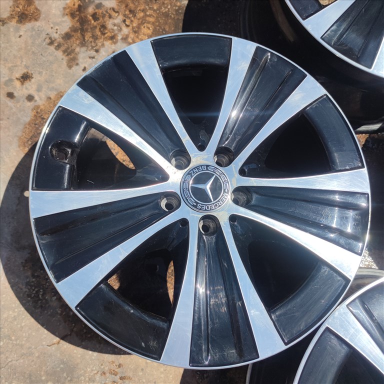 5x112 18 Gyári Merci polír alufelni 130000ft a 4db/149/ 4. kép