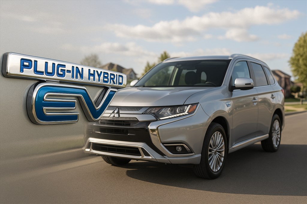 Mitsubishi Outlander IV. PHEV Plugin Hybrid" felirat  7415a456 1. kép