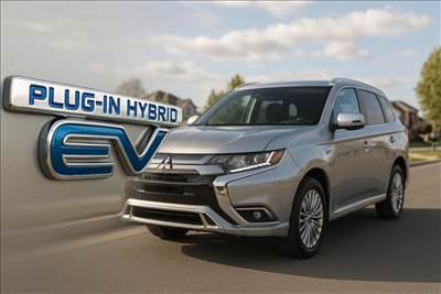 Mitsubishi Outlander IV. PHEV Plugin Hybrid" felirat  7415a456