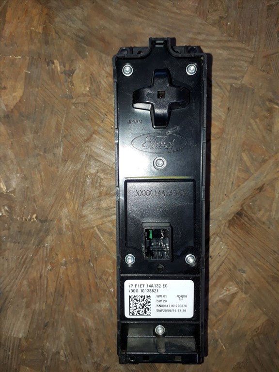 Ford Fiesta VII Bal Elsõ Ablakemelõ Kapcsoló P F1ET 14A132 EC 2. kép
