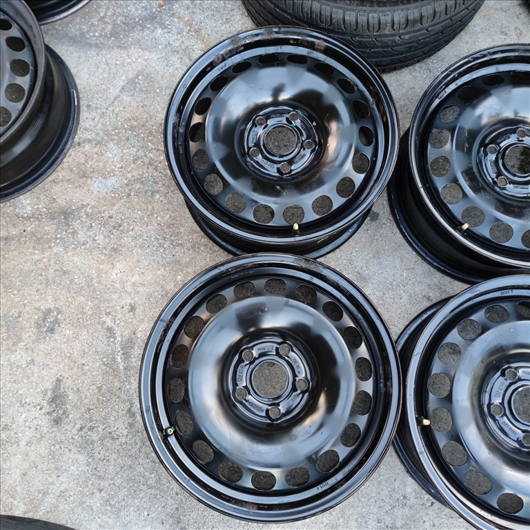 5x112 16 gyári lemezfelni audi,skoda,Volkswagen 30000ft a 4db/114/ 1. kép