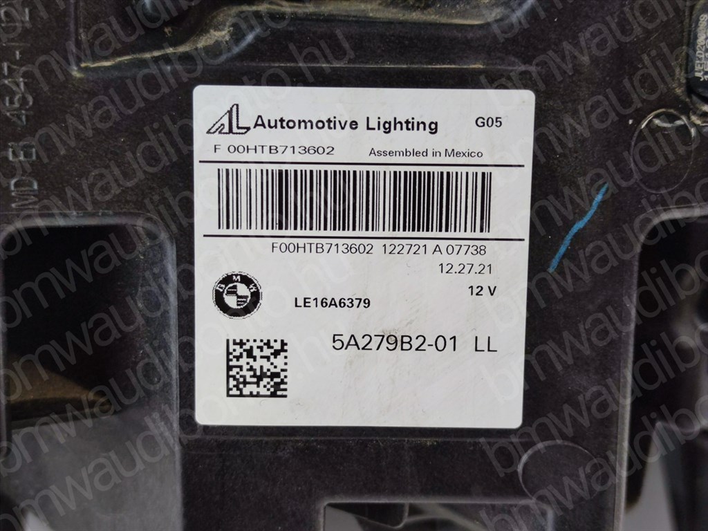BMW X5 (G05, F95) Jobb első LED fényszóró (5A279B2) 2. kép