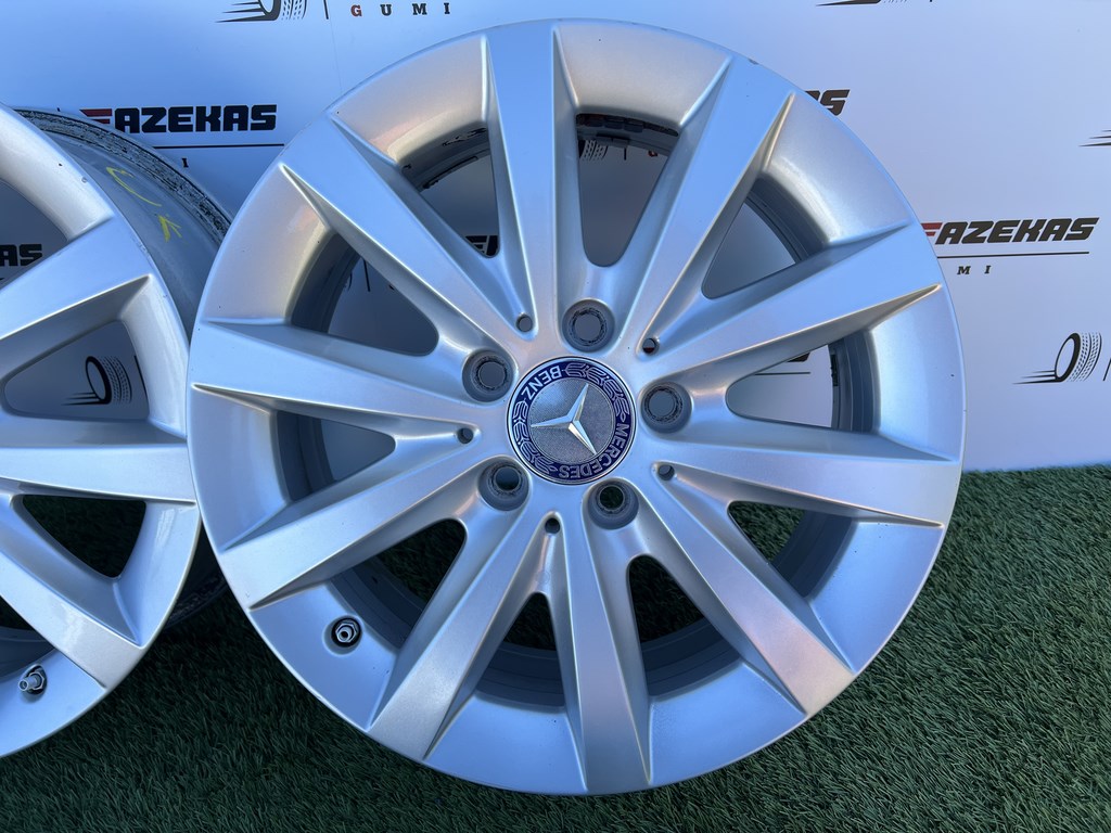 5x112 16" Mercedes gyári alufelni + TPMS 6,5Jx16h2 ET49 6. kép