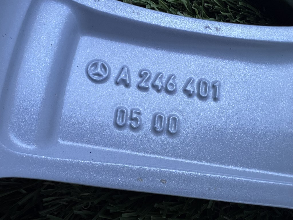 5x112 16" Mercedes gyári alufelni + TPMS 6,5Jx16h2 ET49 8. kép