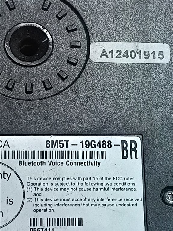 Ford Focus Mk3,  Fiesta Mk6, Ford C-Max Mk2, Ford Mondeo Mk4,   8M5T-19G488-BR bluetooth modul  2. kép
