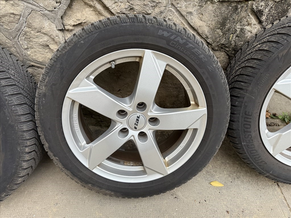 215/55R17 téli gumi + alufelni 5X112 4. kép