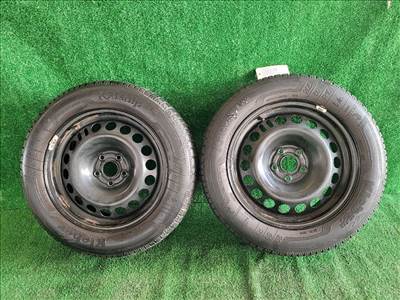 205 / 60 / R16 / 5x105 / 6,5J / ET39 Acélfelni Pár Gumival 120520A2