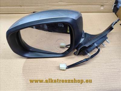 Opel Agila B - Suzuki Splash bal oldali tükör. Elektromos, 5 szálas. Ezüst