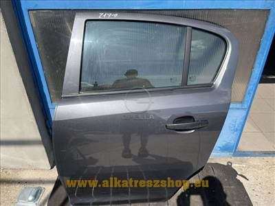 Opel Corsa D bal hátsó ajtó Z177