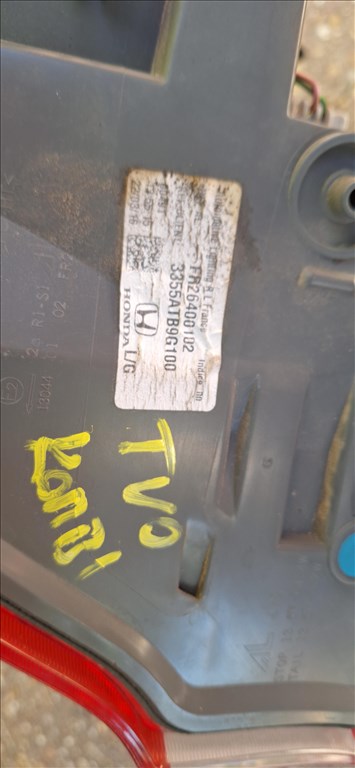 Honda Civic hátsó lámpa  3355atb9g100 2. kép