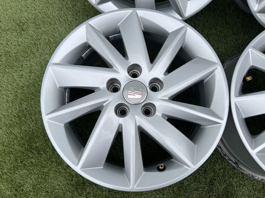 5x100 15" Seat gyári alufelni 6Jx15h2 ET38 2. kép