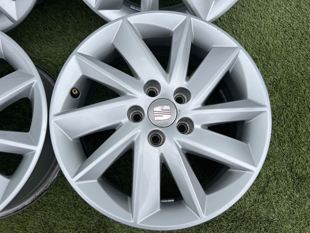 5x100 15" Seat gyári alufelni 6Jx15h2 ET38 3. kép