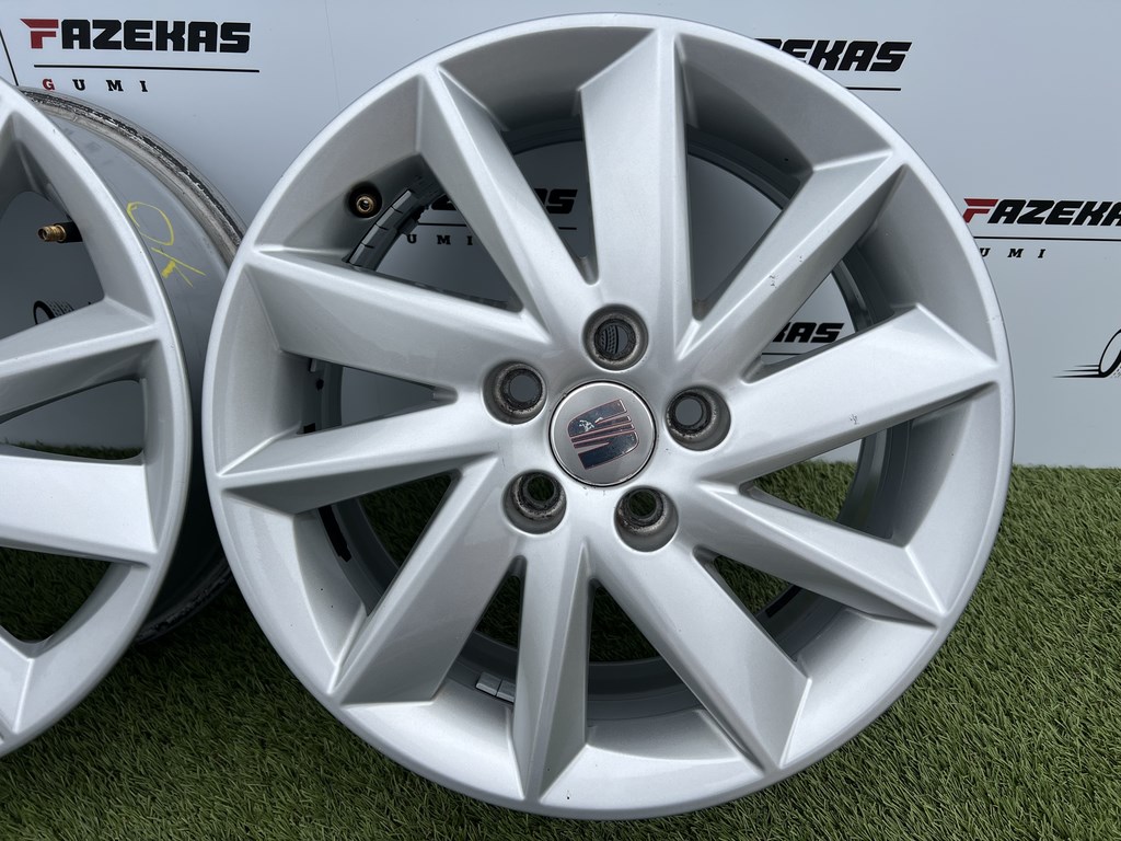 5x100 15" Seat gyári alufelni 6Jx15h2 ET38 5. kép