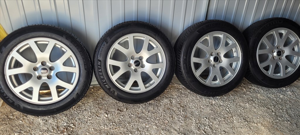  19" újszerű (gyári felni) alufelni, rajta 255/50 használt Michelin téli gumi gumi  3. kép