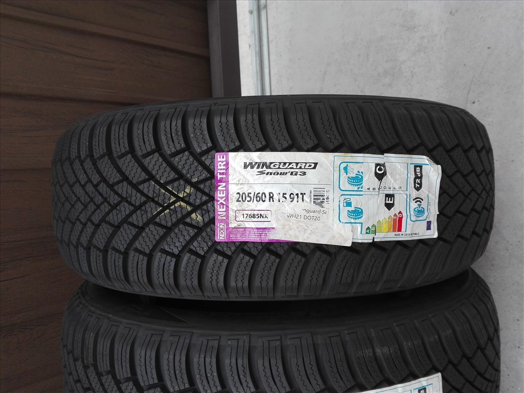 205/60R15 ÚJ Nexen téli gumi garnitúra 205/60 r15 3. kép