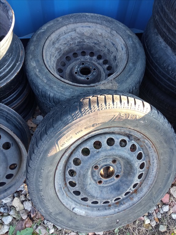  4x100 Opel Astra, Corsa, Vectra.13-as,14"- es, 15-ös lemezfelni eladó sok darab. 4. kép