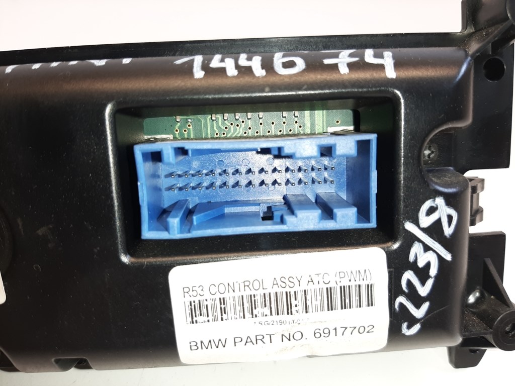 Mini cooper (R50/R53) fûtéskapcsoló (fûtés kapcsoló) 64116922255 4. kép