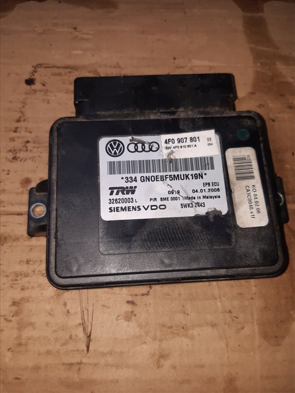 Audi A6 C5 Kézifék Vezérlõ 4F0 910 801 A 1. kép