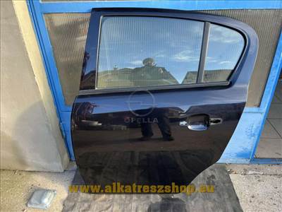 Opel Corsa D bal hátsó ajtó. Fekete
