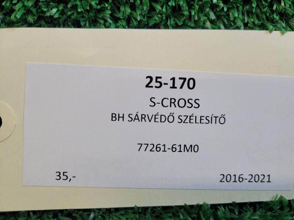 SUZUKI SX4 S-Cross II Bal hátsó Sárvédő Szélesítő 7726161M0 4. kép