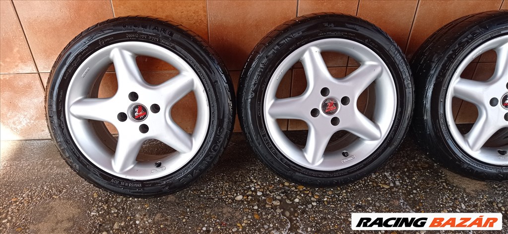 KING 15" ALUFELNI 4X100 NYÁRI 195/50R15 GUMIVAL OLCSÒN!!!! 2. kép