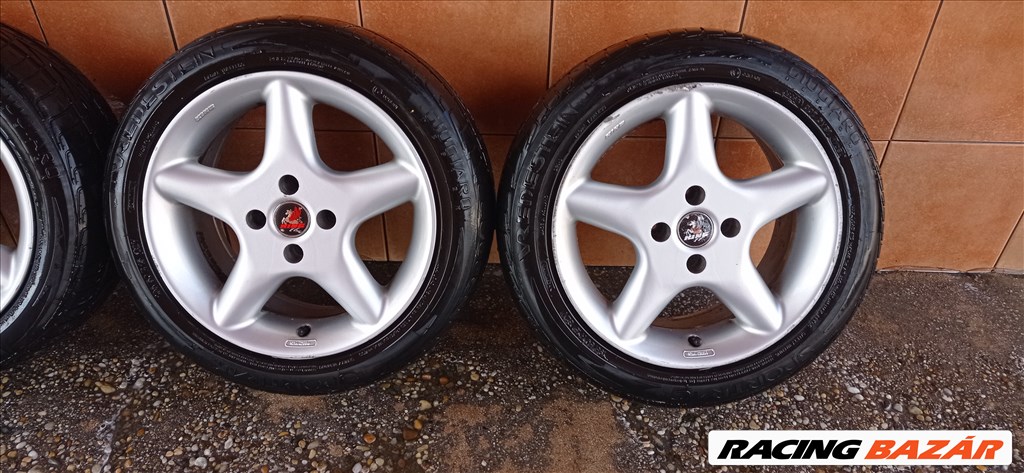 KING 15" ALUFELNI 4X100 NYÁRI 195/50R15 GUMIVAL OLCSÒN!!!! 3. kép
