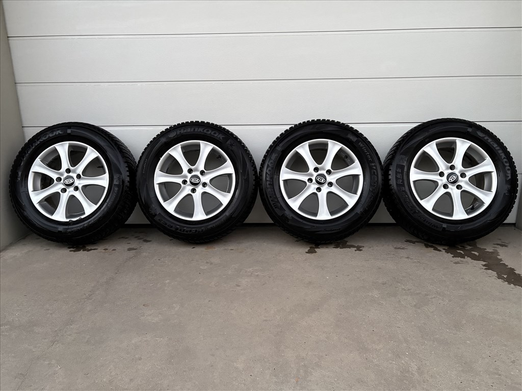 Kia 5x114.3 16" alufelnik téli gumikkal olcsón 1. kép