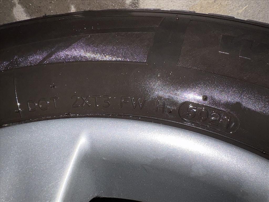 Kia 5x114.3 16" alufelnik téli gumikkal olcsón 10. kép