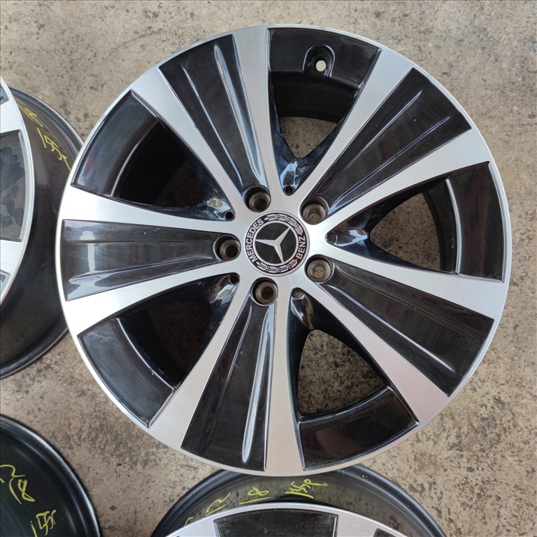 5x112 18 Gyári Merci polír alufelni 155000ft a 4db/147/ 2. kép