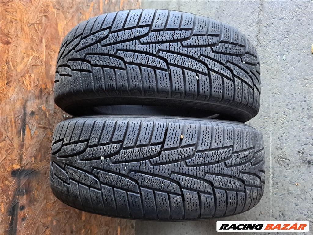 2db 205/55 R16 kumho Winter (Peremvédős) téli gumi eladó!!! ára! (2018) 7000Ft/db : 5-6mm  1. kép