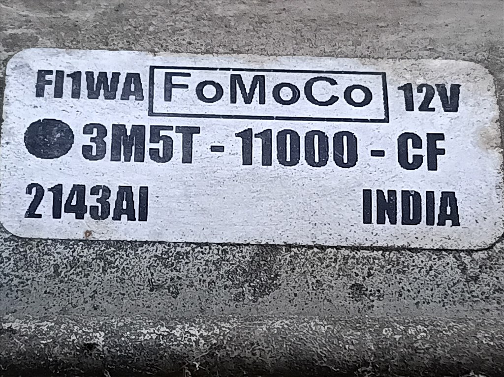 3M5T-11000-CF – Ford Focus / C-Max / Transit Connect 1.6 TDCi indítómotor (önindító) 2. kép