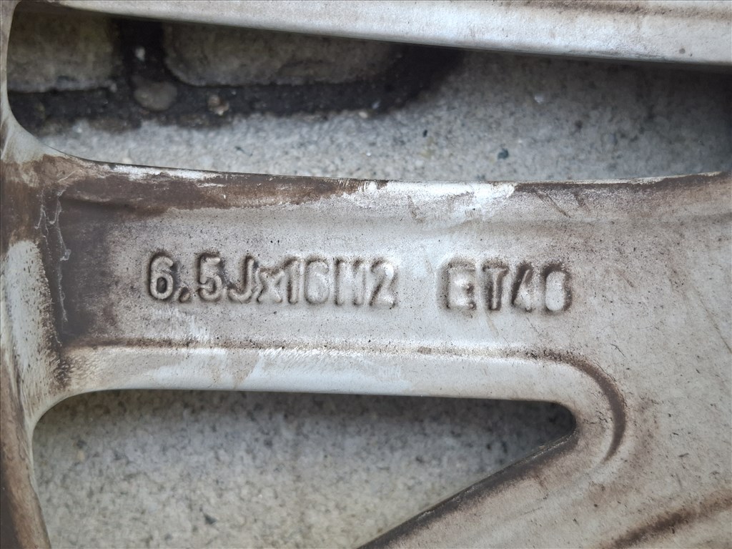  5x112 6,5J 16" gyári alufelni (25499) 7. kép