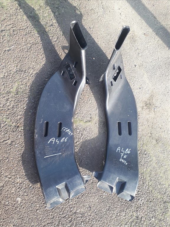 Audi A4 (B6) Alsó fűtéscső padlószőnyeg alatti 8e0819802b 8e0819801b 1. kép