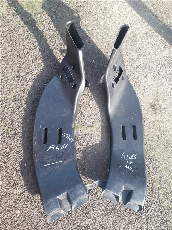 Audi A4 (B6) Alsó fűtéscső padlószőnyeg alatti 8e0819802b 8e0819801b 2. kép