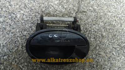 Opel Corsa C bal hátsó külső kilincs - fekete 