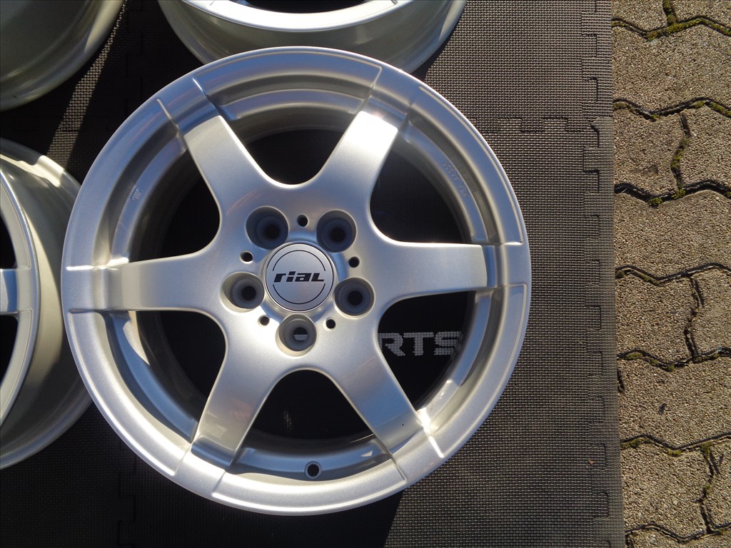 Új Rial alufelni 16-os, 5×114.3-as osztóval eladó. 5. kép