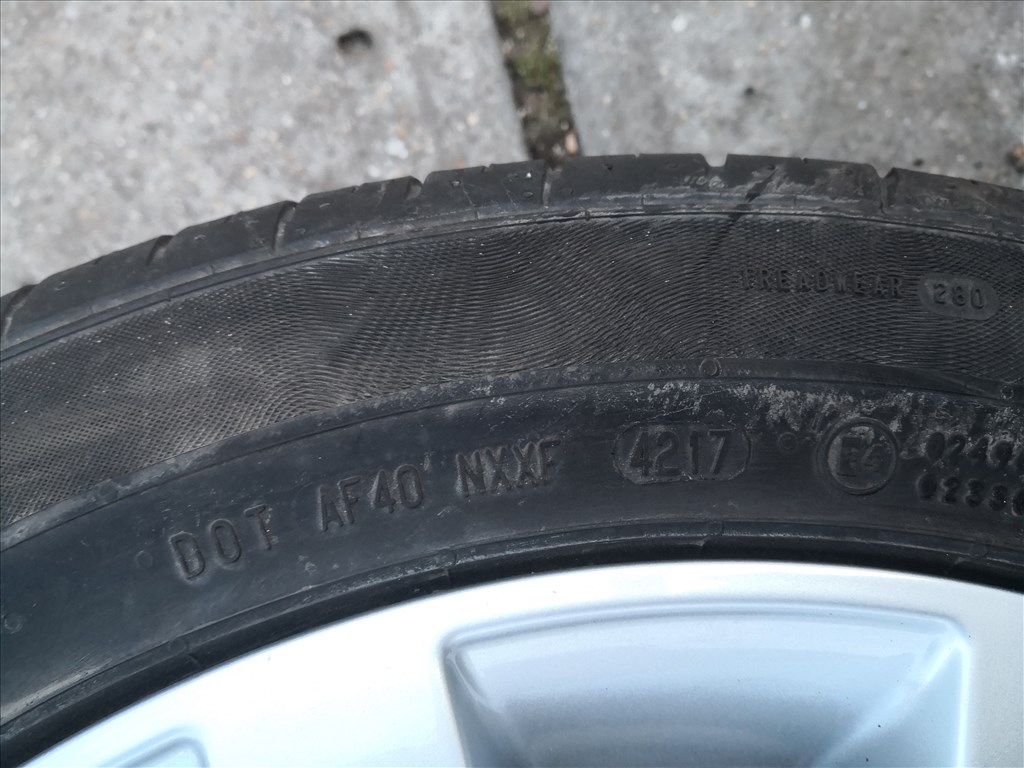 Volkswagen 17-es gyári alukerék 5x112-es 6. kép