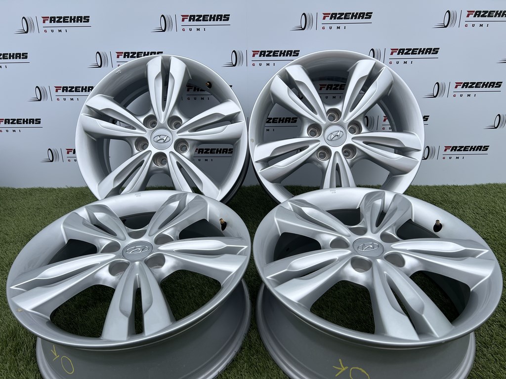 5x114.3 17" Hyundai gyári alufelni 6,5Jx17h2 ET48 1. kép