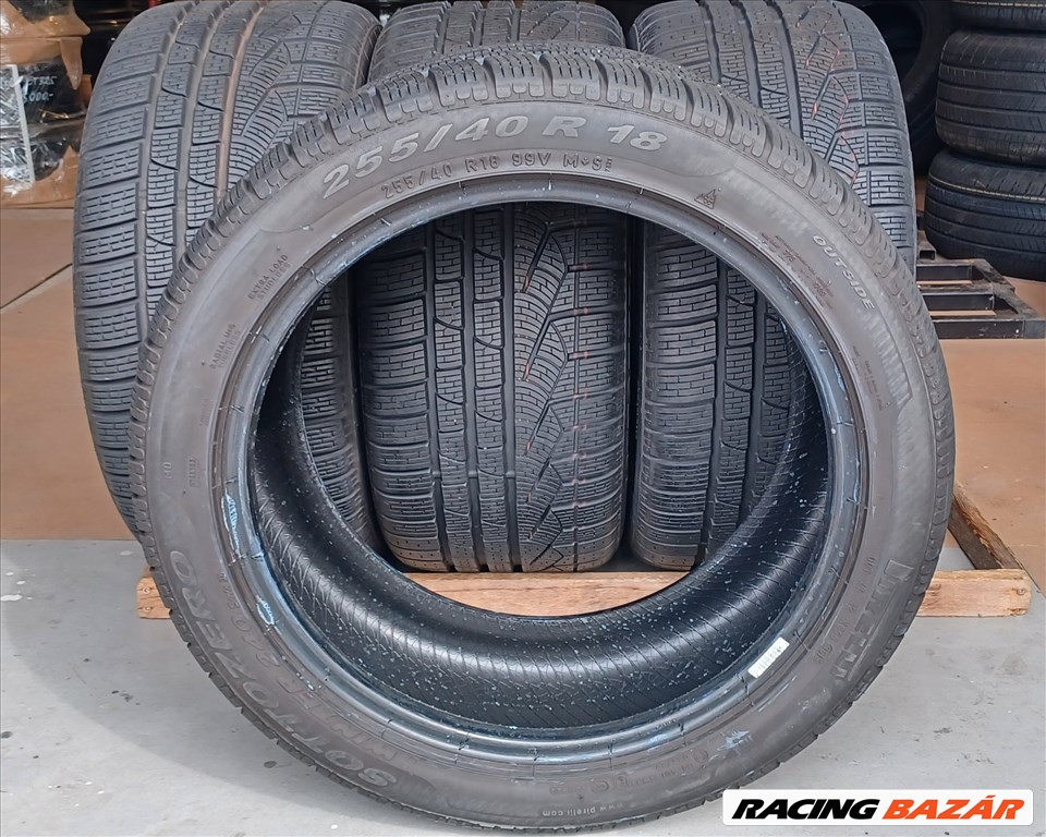 Pirelli Sottozero Winter240 255/40 R18 téli gumik 4db. 7,5-8mm 4. kép