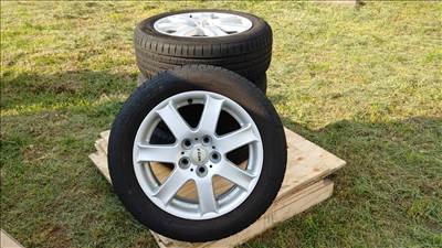  5x114.3 lyukosztású 16" használt Rial alufelni, rajta 205/55 újszerű nyári gumi