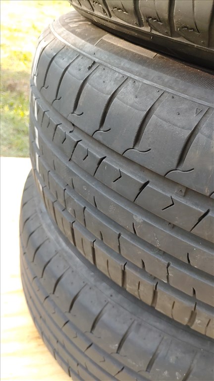  5x114.3 lyukosztású 16" használt Rial alufelni, rajta 205/55 újszerű nyári gumi 4. kép